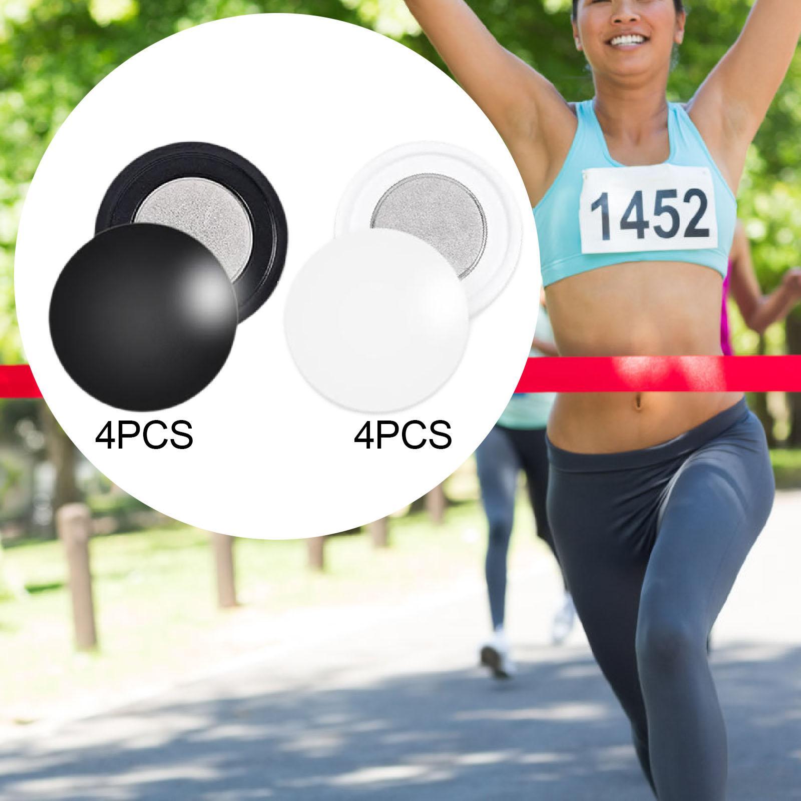 Running Gear Satisfy - 4-paar magnetische race-clips hardloopuitrusting voor hardlopers