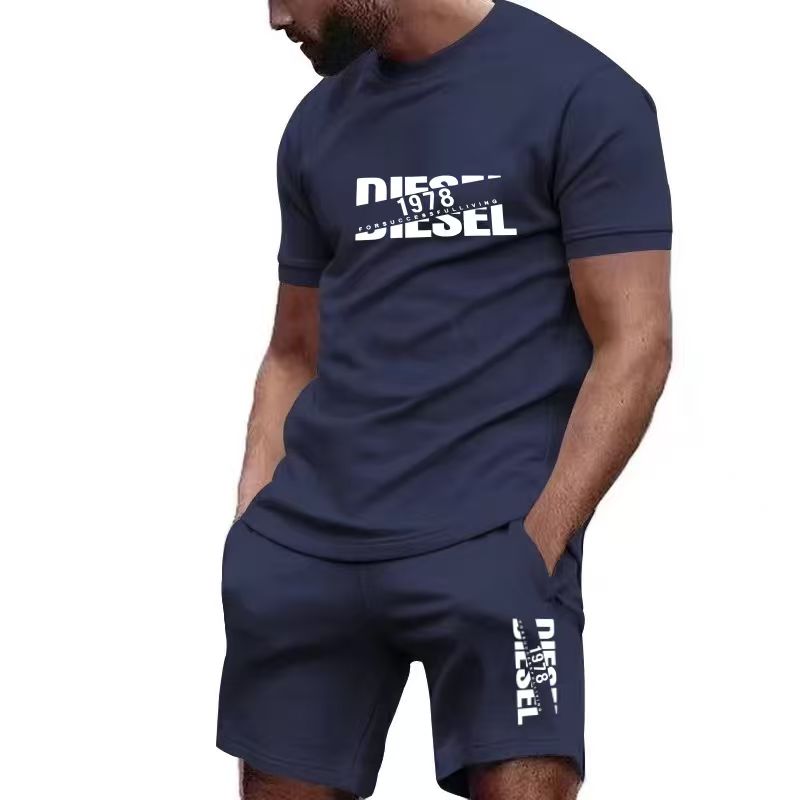Running Gear For Men - 2026 nieuwe zomer heren T-shirt+shorts set,