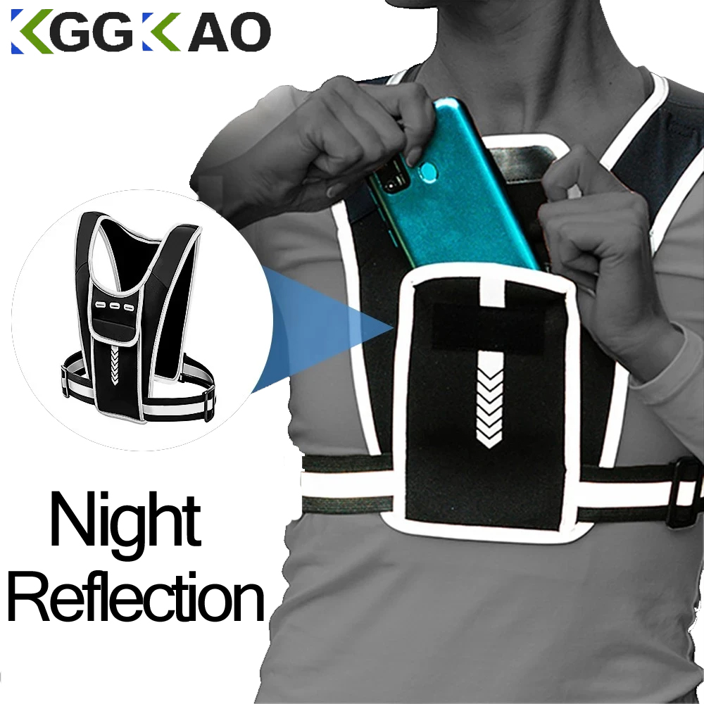 Running Gear Satisfy - Hardloop Vest Telefoonhouder Voor Mannen Vrouwen,