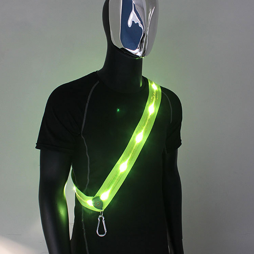 LED-hardloopriem Oplaadbare ve - Running Jogging Gear recensie en prijs
