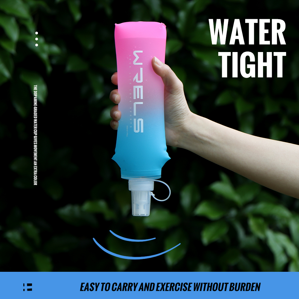 Sportwaterfles TPU Opvouwbare  - Running Gear Water recensie en prijs