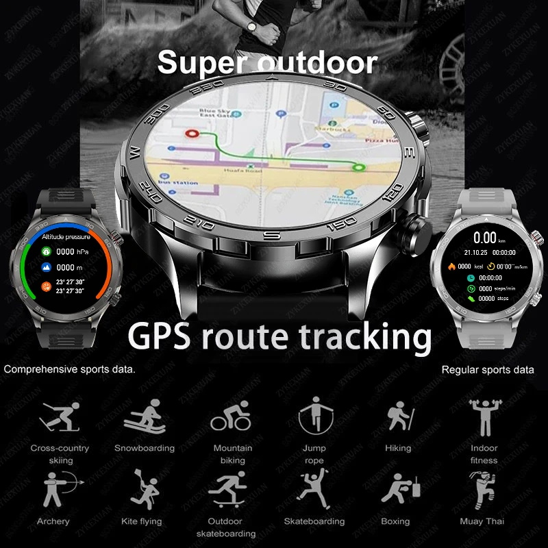 Nieuwe GPS Track Smartwatch He - Gps Running Watch recensie en prijs