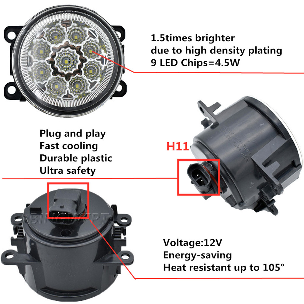 Auto mistlamp dagrijverlichtin - Running Gear Accessories recensie en prijs