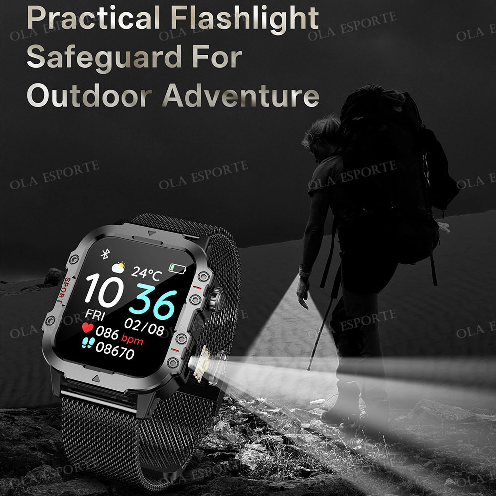 2026 Militaire Outdoor Smartwa - Gps Running Watch recensie en prijs