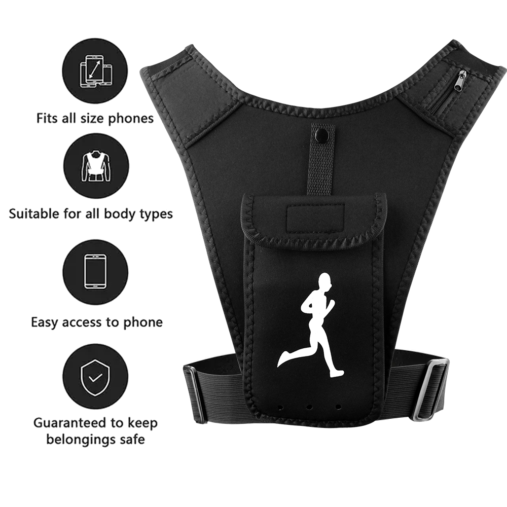 Verstelbare hardloopvest telef - Running Gear Satisfy recensie en prijs
