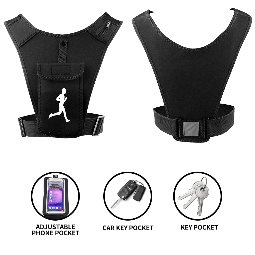 Verstelbare hardloopvest telef - Running Gear Satisfy recensie en prijs