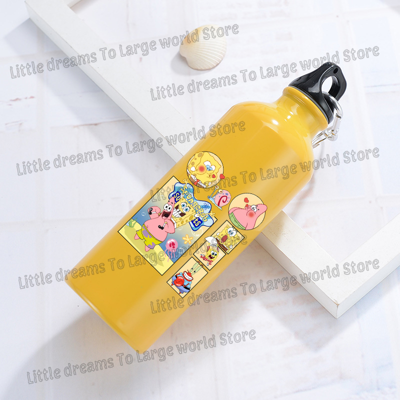 SpongeBobs aluminium waterfles - Running Gear Water recensie en prijs