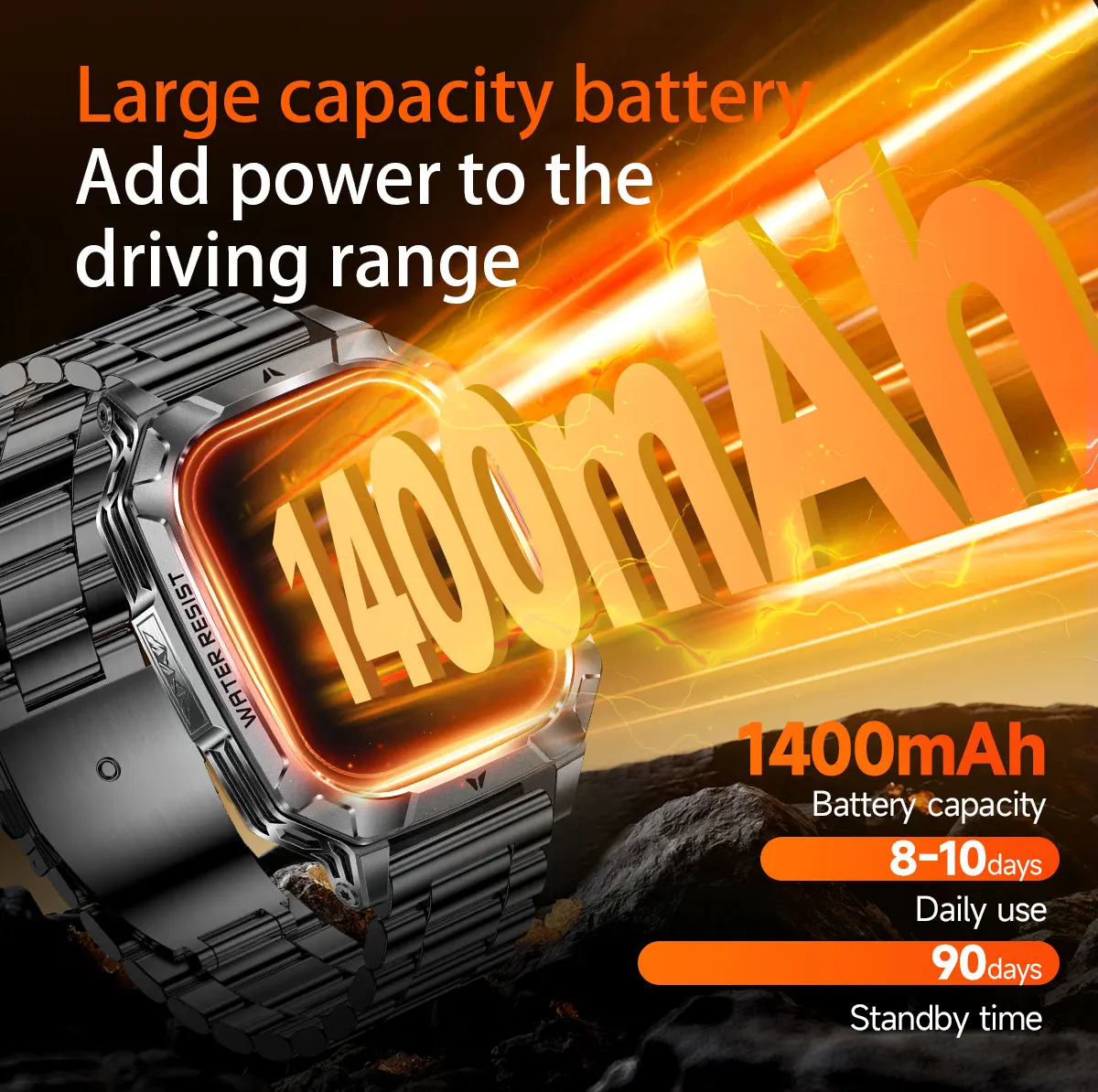2026 Nieuwe Ingebouwde 1400mAh - Gps Running Watch recensie en prijs