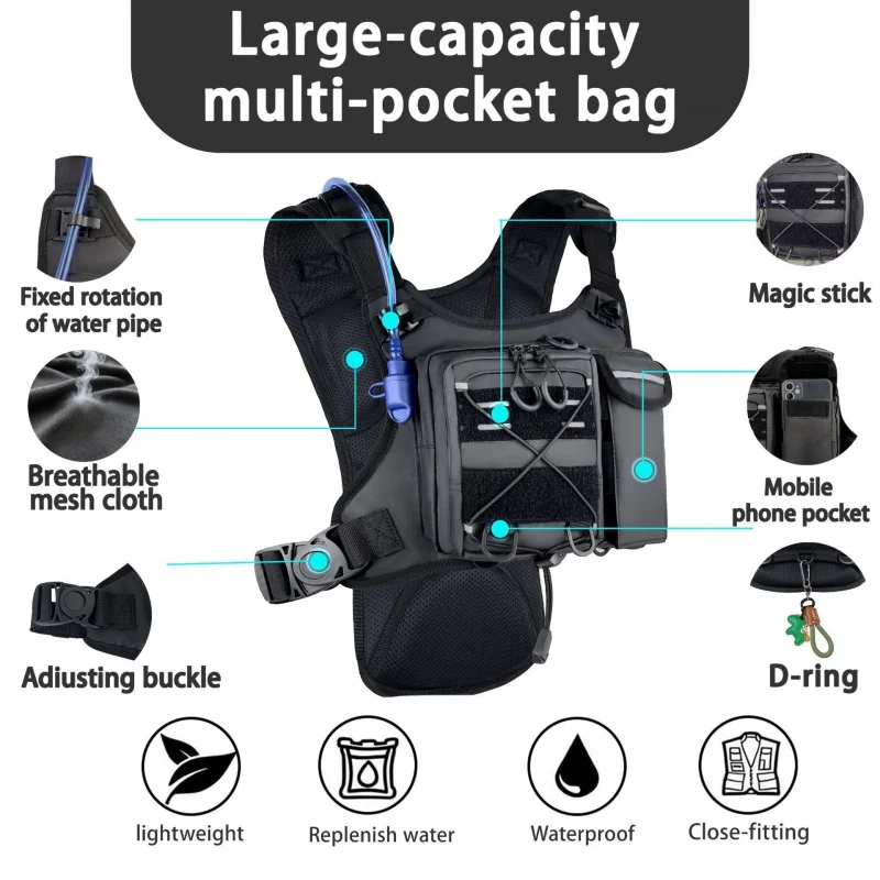 ​ Hoogwaardige tactische vest  - Running Gear Water recensie en prijs