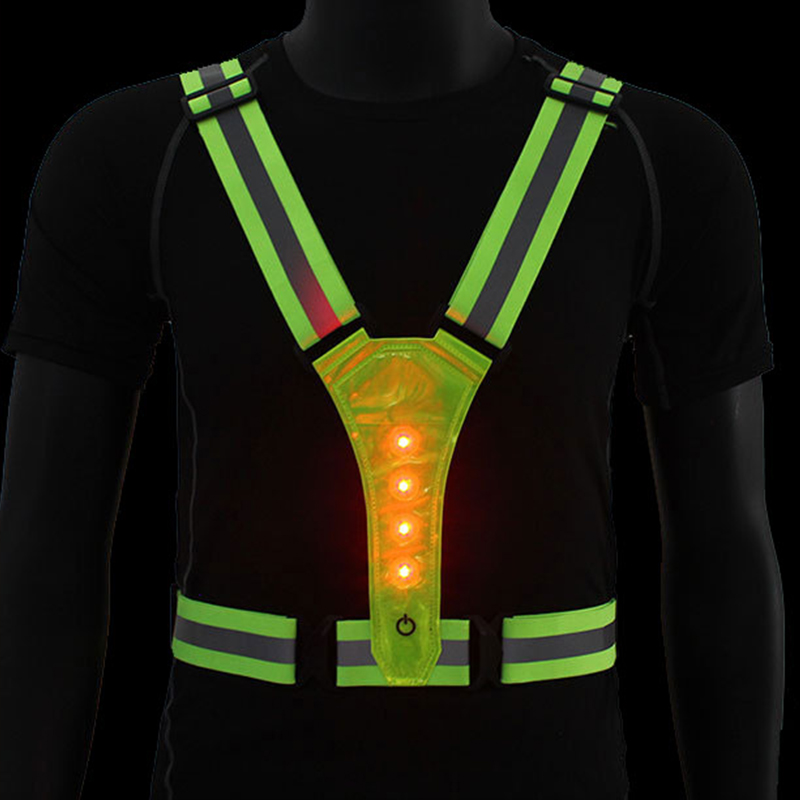 Verstelbaar LED-hardloop- en f - Running Gear Satisfy recensie en prijs