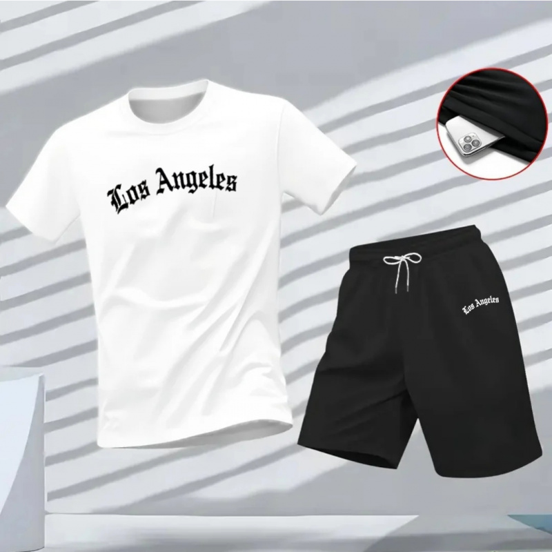 Herensportpak Los Angeles met  - Running Gear For Men recensie en prijs