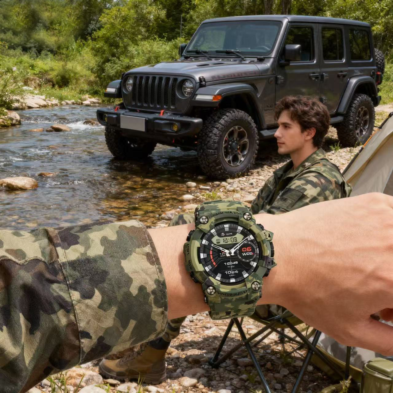 Heren buitensport smartwatch B - Gps Running Watch recensie en prijs