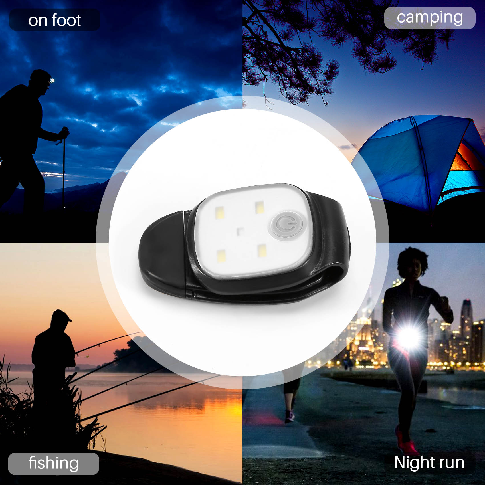 XSXS-buiten nachtclip op loopl - Running Gear Accessories recensie en prijs