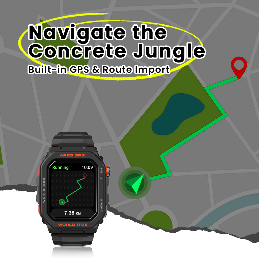 Nieuwe Zeblaze Ares GPS Smart  - Gps Running Watch recensie en prijs