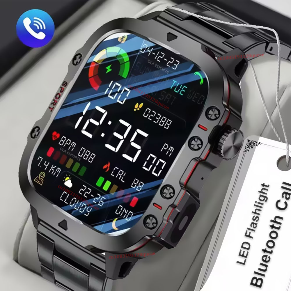 2026 Nieuw Militair Smartwatch - Gps Running Watch recensie en prijs