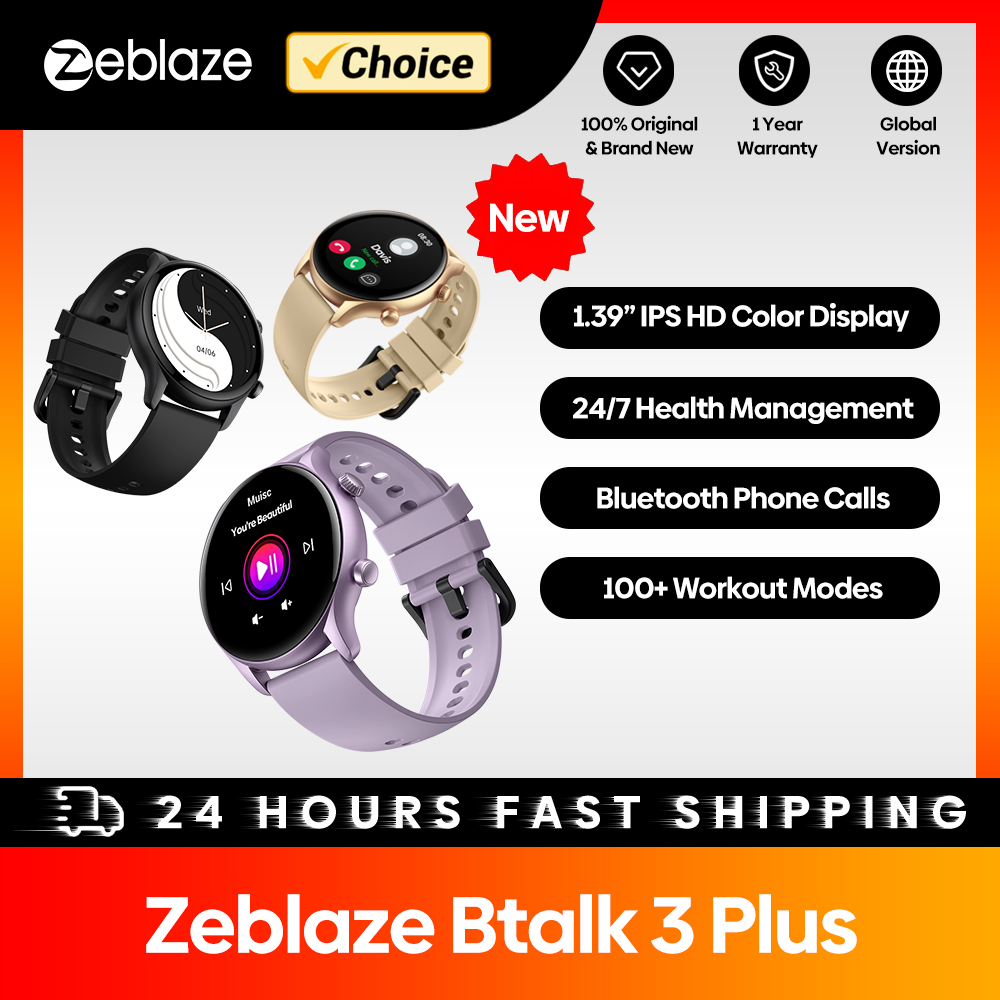 Nieuwe Zeblaze Btalk 3 Plus Vo - Gps Running Watch recensie en prijs
